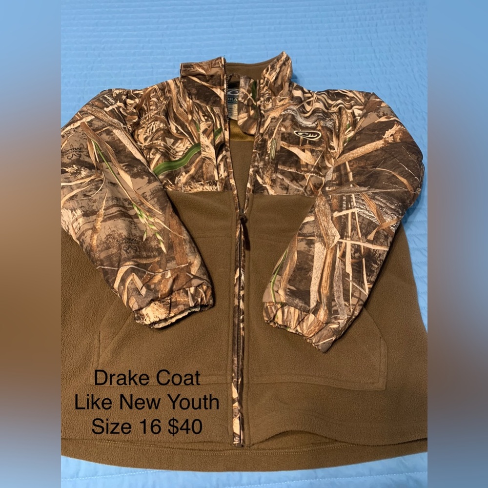 Drake Coat Youth Size 16